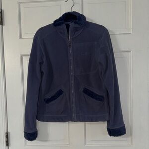 Patagonia Navy Teddy Jacket